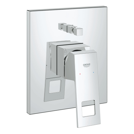 19896000 Внешняя часть смесителя для ванны GROHE Eurocube, хром