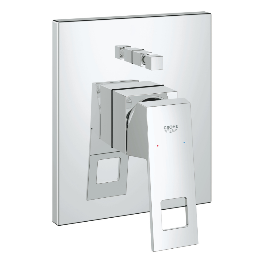 19896000 Внешняя часть смесителя для ванны GROHE Eurocube, хром