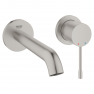 29192DC1 Внешняя часть смесителя для раковины GROHE Essence,на 2 отверстия, суперсталь