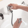 23976003 *Смеситель  для раковины GROHE Eurosmart, M-Size, выдвижной излив, хром