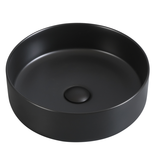 Раковина накладная Minotti Crea matt black