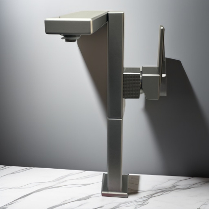 Смеситель для раковины Minotti Alto L-size Gun Metal