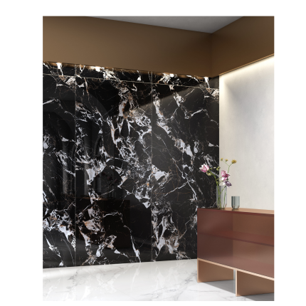 Керамогранит полированный BLACK ANTIQUE 1200*2780