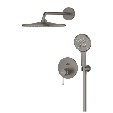 25287AL0 *Набор для комплектации душа GROHE Essence 310, темный графит матовый