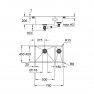 31575SD1 Мойка GROHE K700U 80-S 76/45 1.5 lh Undermount, нержавеющая сталь