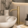 Смеситель для раковины Minotti L-size Style Pro matt gold