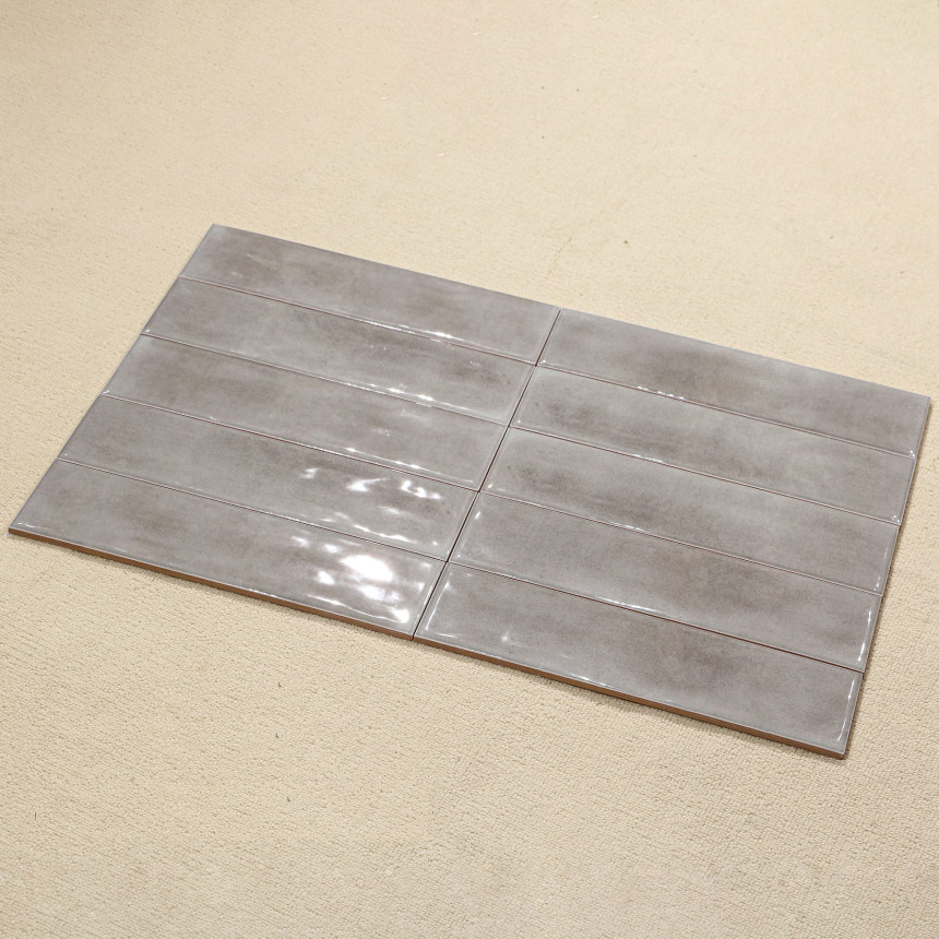 Керамическая плитка M7532P1 light grey glossy