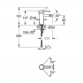 24395KF1 Бидеге арналған араластырғыш GROHE Essence, фантом қара