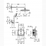 34872000 *Набор для комплектации душа GROHE Grohtherm 250, хром