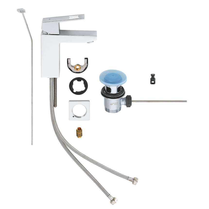 23127000 Eurocube OHM смесит. для раковины, сливн. гарн.