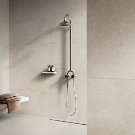 FlakeCement кремовый 600*1200 R10AP керамогранит матовый