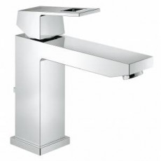23445000 *Смеситель для раковины GROHE Eurocube с донным клапаном, M-size, хром