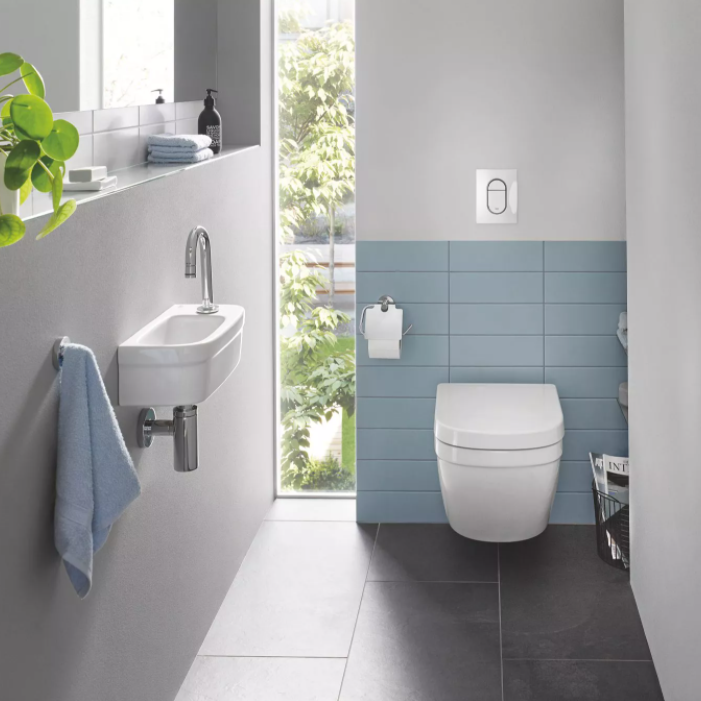 39206000 *Подвесной безободковый компактный унитаз GROHE Euro Ceramic ...