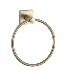 Кольцо для полотенца Minotti MattGold Cube