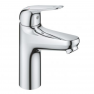 24267001 *Смеситель для раковины GROHE EuroEco c нажимным донным клапаном, M-size, хром