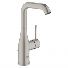 24174DC1 *Смеситель для раковины GROHE Essence с донным клапаном, L-Size, суперсталь