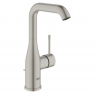 24174DC1 *Смеситель для раковины GROHE Essence с донным клапаном, L-Size, суперсталь