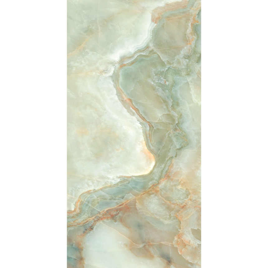 Жылтыратылған керамогранит IMPALA ONYX TEAL 600*1200