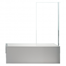 Шторка для ванны Minotti Vetro  800*1400 chrome