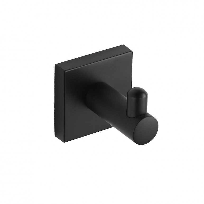 Крючок одинарный Minotti Black Cube