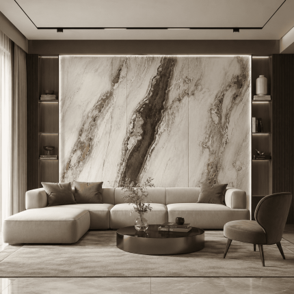 Керамогранит PANDA WHITE glint 1500x3000