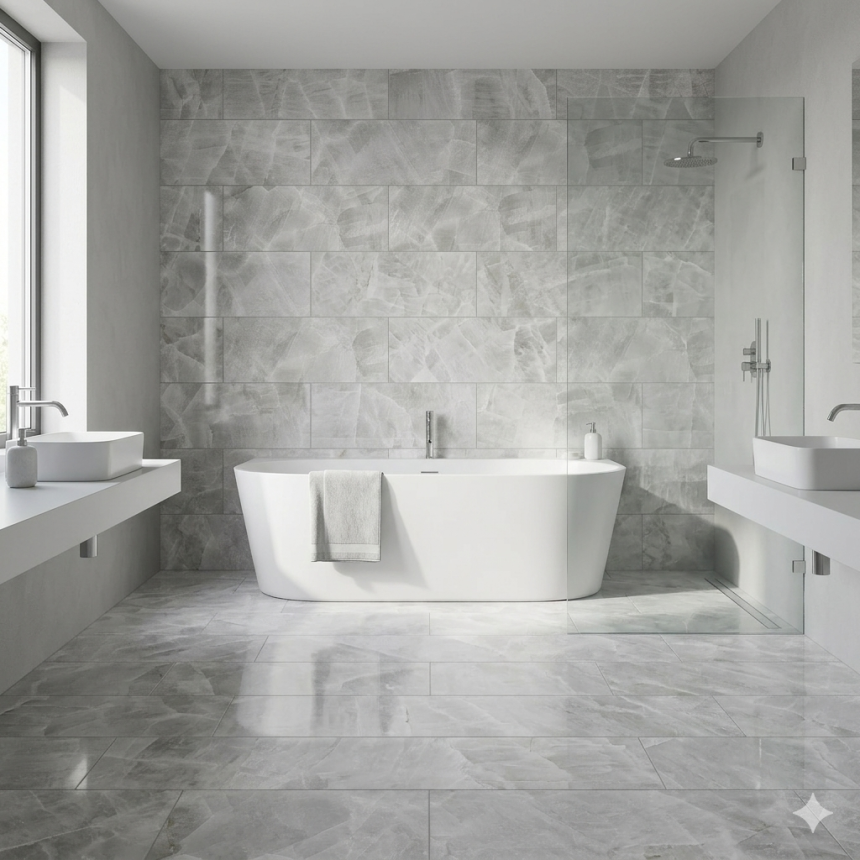 FROZEN GREY 600*1200 керамогранит diamond polished