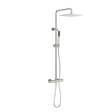 Душевая система c термостатом Minotti Style brushed nickel