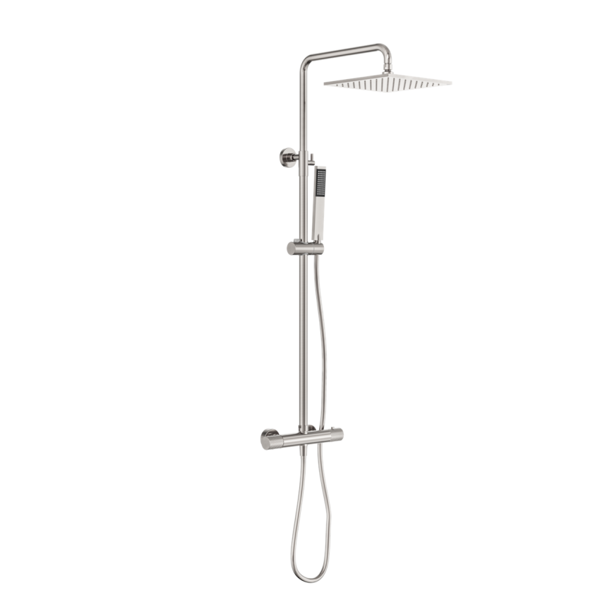 Душевая система c термостатом Minotti Style brushed nickel