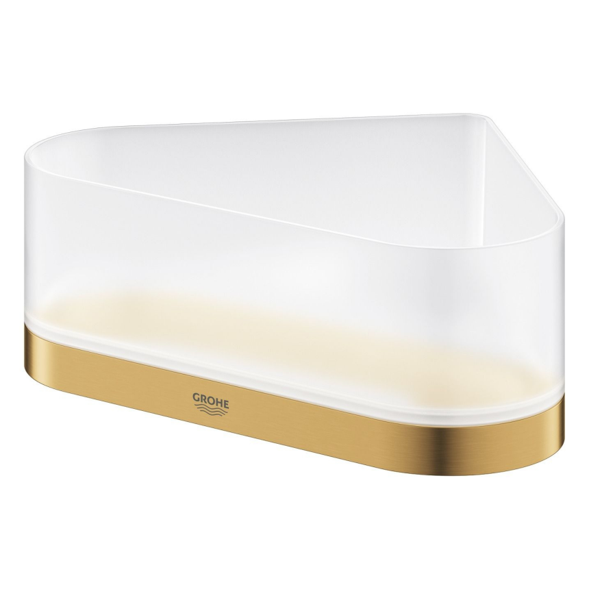 41038GN0 Полочка для душа GROHE Selection, угловая с держателем, холодный рассвет матовый