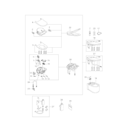 39354SH1 *Подвесной унитаз-биде GROHE Sensia Arena, альпин-белый