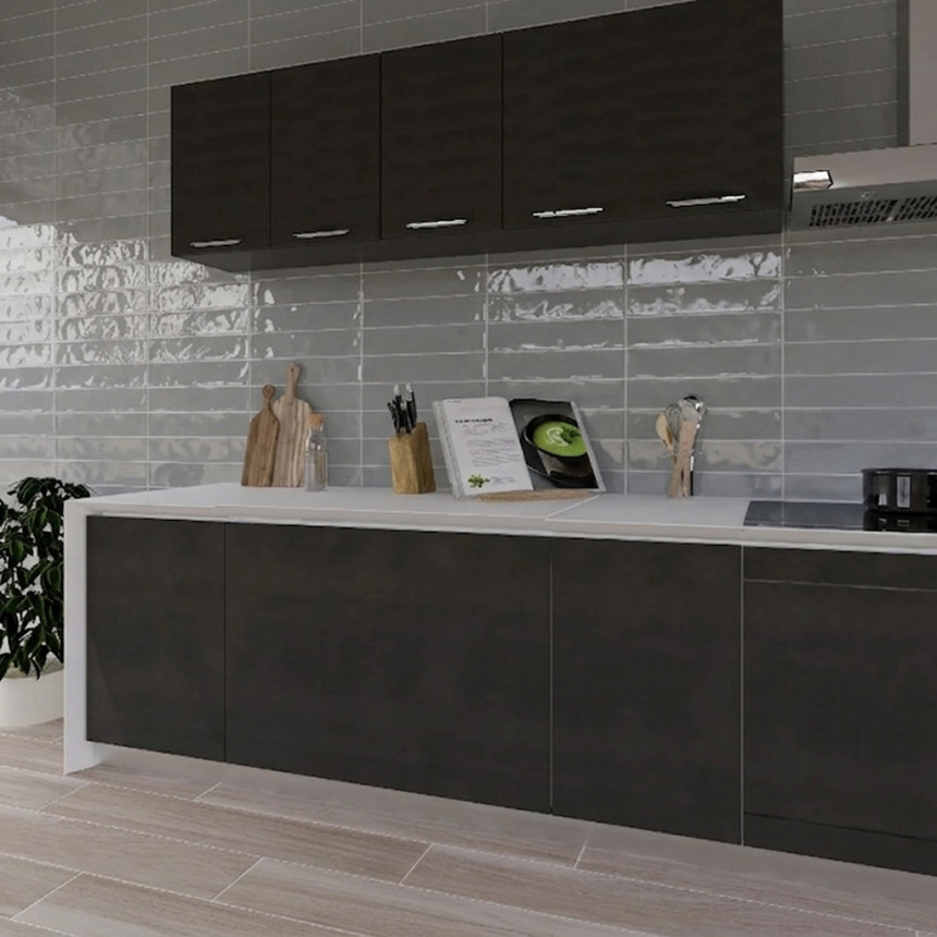Керамическая плитка M75302-3UH grey glossy