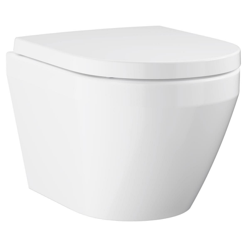 102509SH00 *Подвесной компактный унитаз GROHE Euro Ceramic с сиденьем, альпин-белый