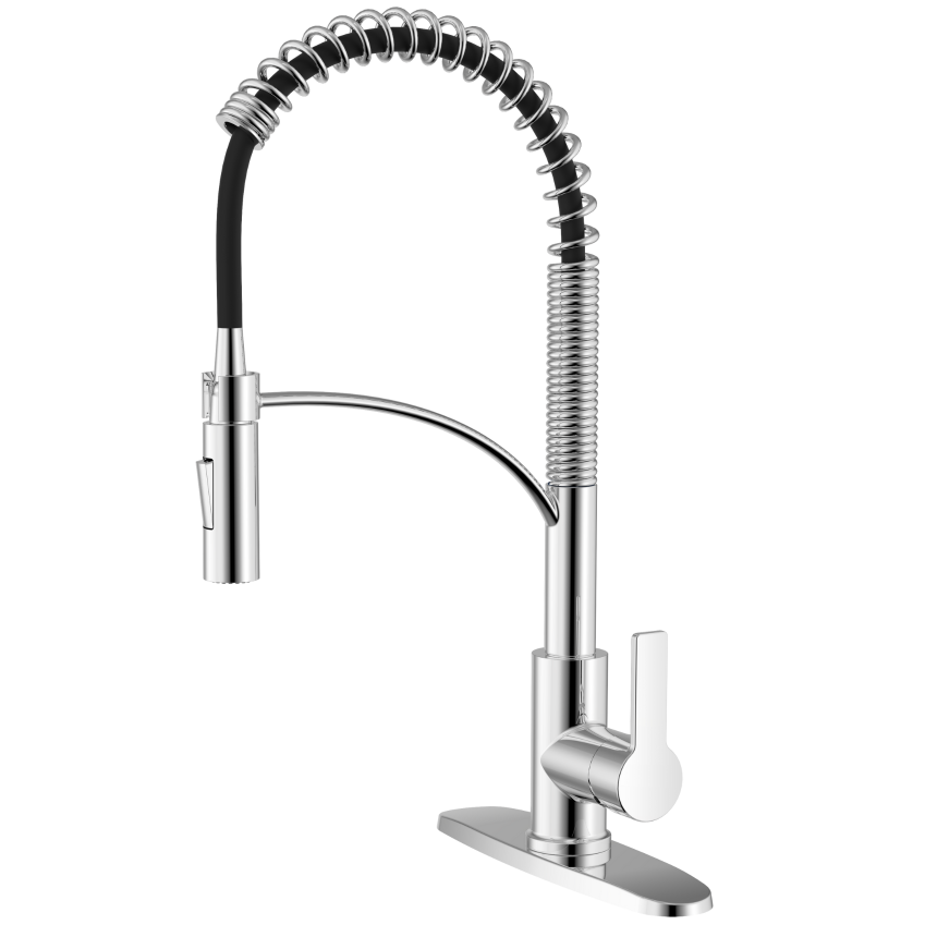 Смеситель для кухни Minotti Kraus chrome купить в магазине Мир Керамики