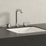 20296001 Смеситель для раковины GROHE Essence на 3 отверстия с донным клапаном, хром