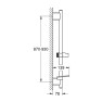 26603DL0 *Душ штангасы GROHE RainShower SmartActive 900 мм
