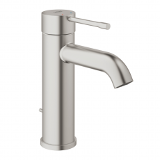 23589DC1 Смеситель для раковины GROHE Essence+ с донным клапаном, S-size, суперсталь