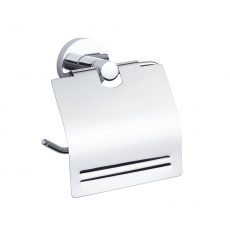 Бумагодержатель с крышкой LUSSO chrome Classic