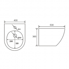 Приставной унитаз Minotti Avanti