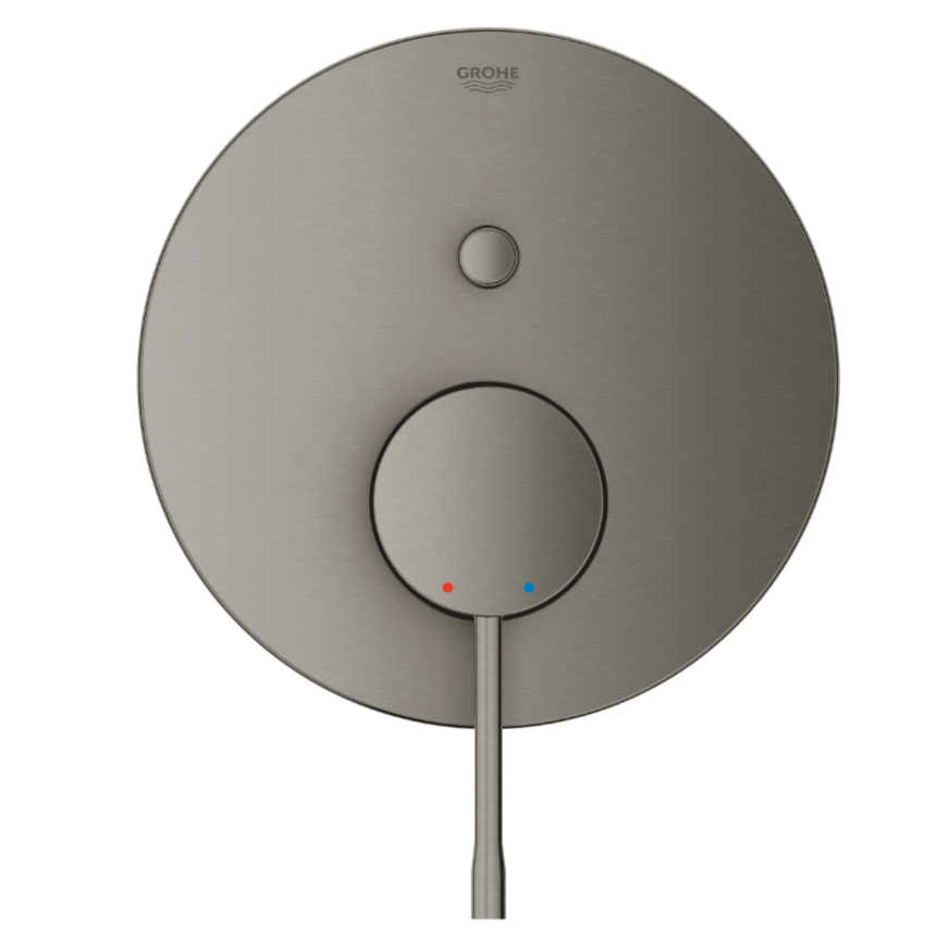 24167AL1 Внешняя часть смесителя для ванны GROHE Essence, 2 положения, темный графит матовый