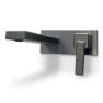 Смеситель для раковины скрытого монтажа Minotti Alto Gun Metal