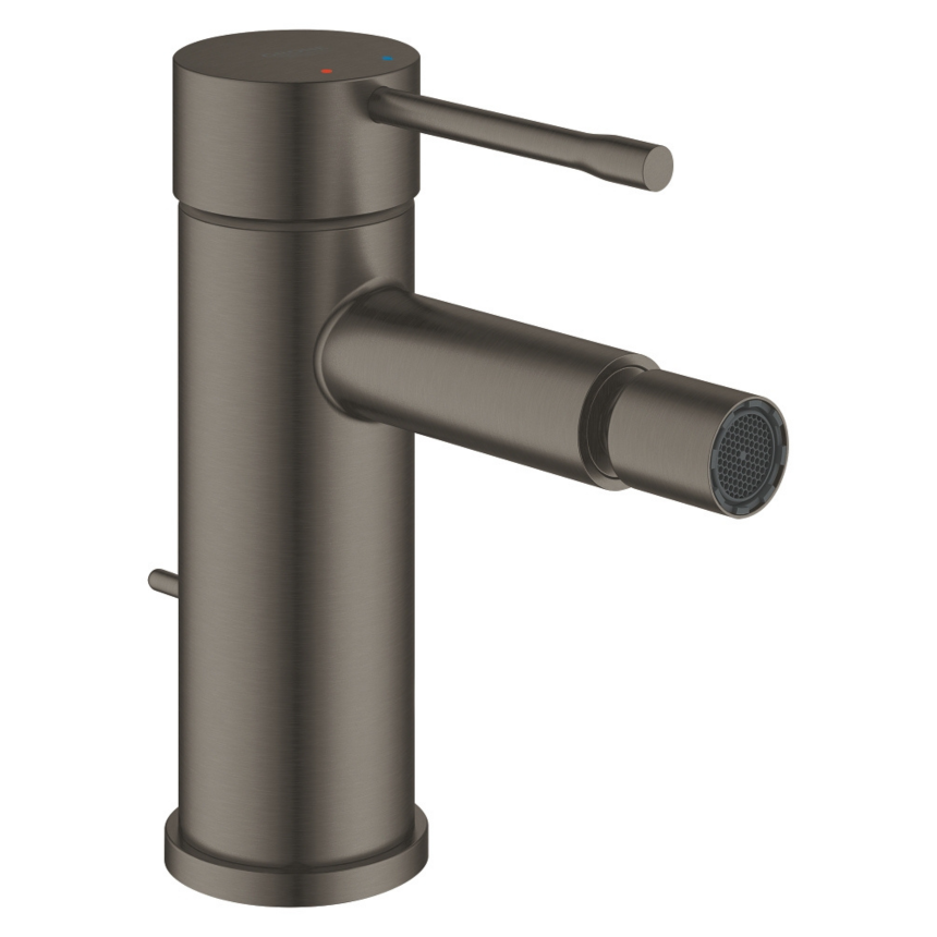 24178AL1 Смеситель для биде GROHE Essence с донным клапаном, размер S, темный графит матовый