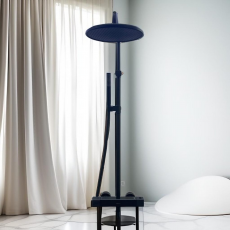 Душевая система с термостатом Minotti Alto Black