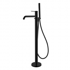 Напольный отдельностоящий смеситель для ванны LUSSO Classic Black