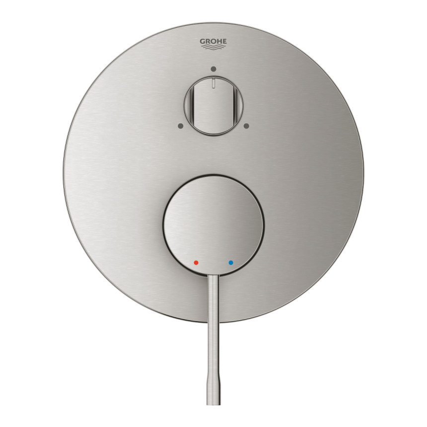 24169DC1 *Внешняя панель смесителя GROHE Essence, на 3 положения, суперсталь