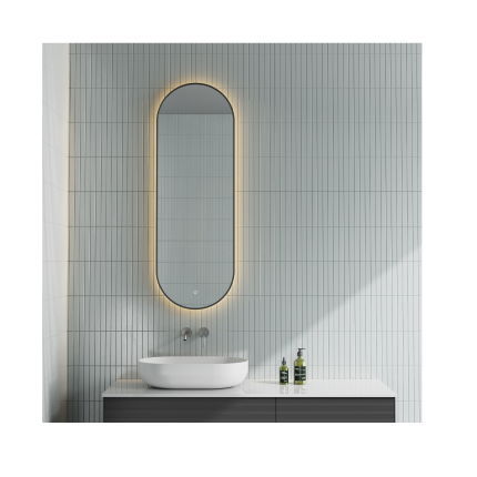 Зеркало с подсветкой Minotti Toscano Black