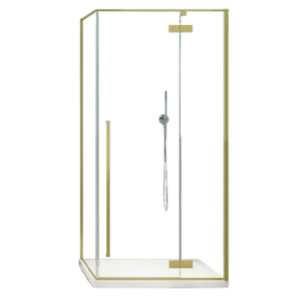 Душевое ограждение Minotti Galaxy 1000*1000 Gold